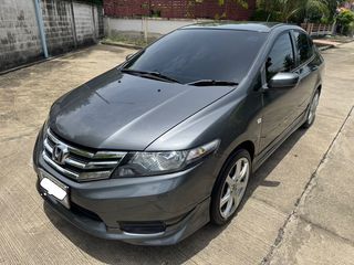 HONDA CITY 1.5 รุ่น V ปี 2013 ชุดแต่งสเกิรต์ MODULO ABS AIRBAG เครื่อง I-VTEC เกียร์ AUTO Max Honda DC5 17 ปี 25 สีเทา น็อตไม่ขยับ ไม่เคยชน