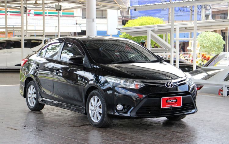 Toyota Vios 2013 1.5 G Sedan เบนซิน ไม่ติดแก๊ส เกียร์อัตโนมัติ ดำ รูปที่ 3