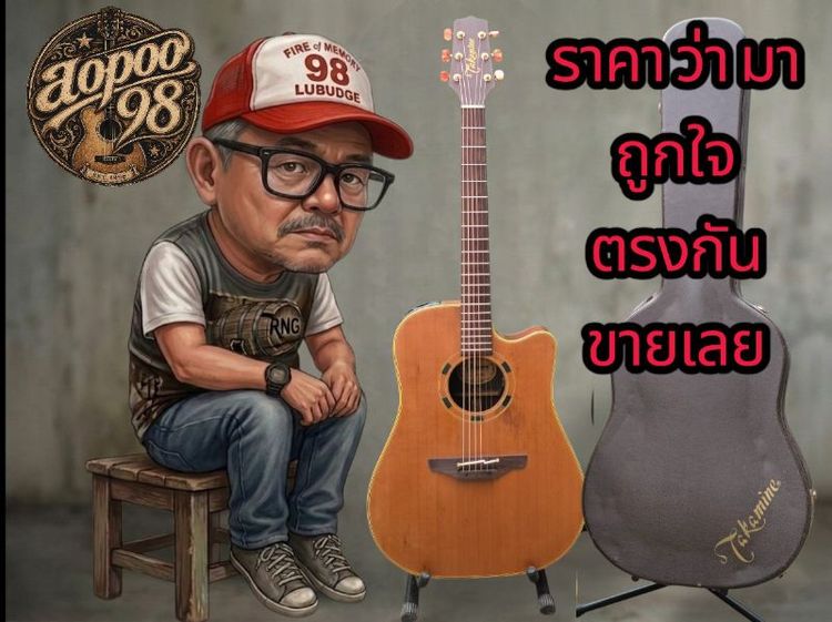 อื่นๆ กีต้าร์โปร่ง Takamine EN10C ตำนานญี่ปุ่น
