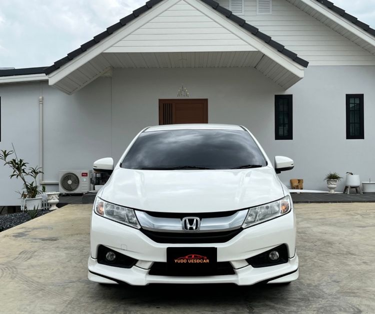 Honda City 2014 1.5 Sv Plus i-VTEC Sedan เบนซิน ไม่ติดแก๊ส เกียร์อัตโนมัติ ขาว รูปที่ 2