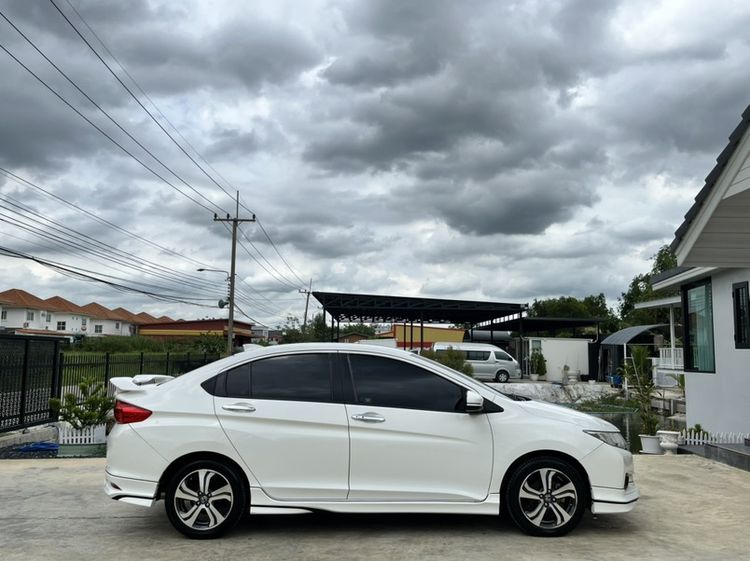 Honda City 2014 1.5 Sv Plus i-VTEC Sedan เบนซิน ไม่ติดแก๊ส เกียร์อัตโนมัติ ขาว รูปที่ 4