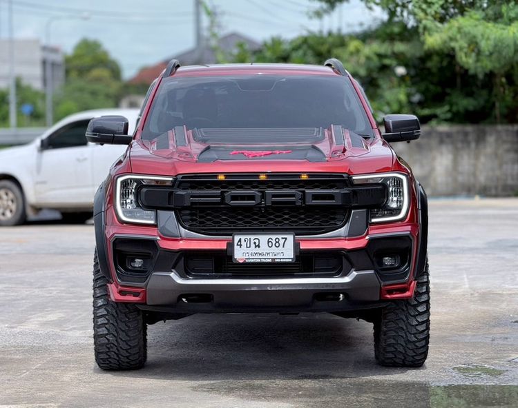 Ford Ranger 2023 2.0 Turbo 4WD Sport Pickup ดีเซล ไม่ติดแก๊ส เกียร์อัตโนมัติ ส้ม รูปที่ 2