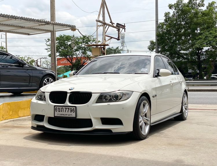 BMW Series 3 2009 320d Sedan ดีเซล ไม่ติดแก๊ส เกียร์อัตโนมัติ ขาว รูปที่ 4