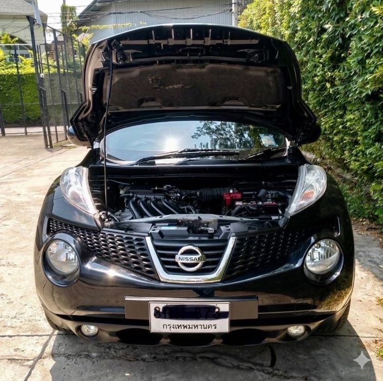 Nissan Juke 2014 1.6 V Utility-car เบนซิน ไม่ติดแก๊ส เกียร์อัตโนมัติ ดำ รูปที่ 4