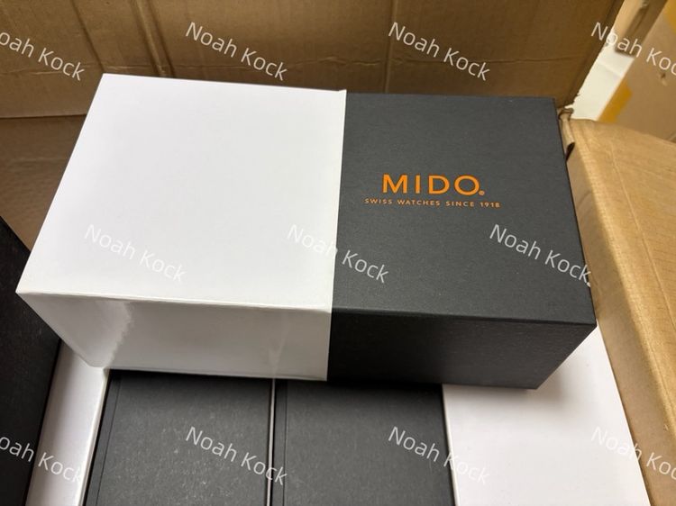 กล่องนาฬิกา MIDO/Original MIDO box/กล่องนาฬิกาพร้อมคู่มือ Mido ของแท้ 100% ของใหม่มือหนึ่ง สภาพดีเยี่ยม (เฉพาะกล่อง ไม่รวมนาฬิกา) รูปที่ 2