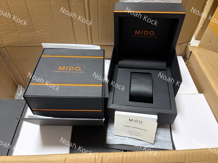 อื่นๆ กล่องนาฬิกา MIDO/Original MIDO box/กล่องนาฬิกาพร้อมคู่มือ Mido ของแท้ 100% ของใหม่มือหนึ่ง สภาพดีเยี่ยม (เฉพาะกล่อง ไม่รวมนาฬิกา)