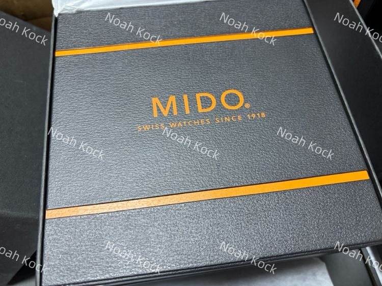 กล่องนาฬิกา MIDO/Original MIDO box/กล่องนาฬิกาพร้อมคู่มือ Mido ของแท้ 100% ของใหม่มือหนึ่ง สภาพดีเยี่ยม (เฉพาะกล่อง ไม่รวมนาฬิกา) รูปที่ 5