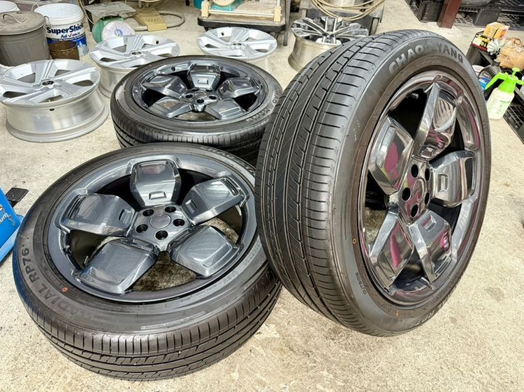 ล้อแม็ก CHERY V23 ขอบ 21” ถอดป้ายแดงยาง CHAO YANG 265-45R21  ปี 26 ตุ่มหน้ายางยังอยู่ครบ รูปที่ 2
