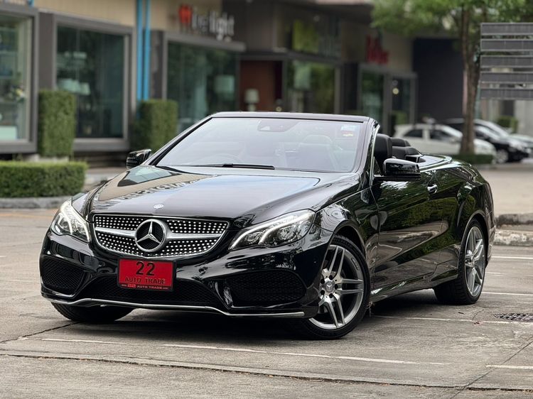 รถ Mercedes-Benz E-Class E200 สี ดำ