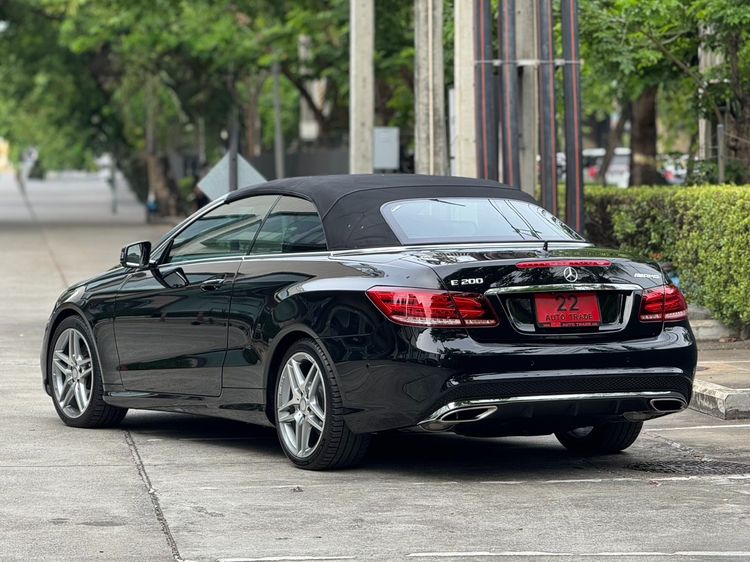 Mercedes-Benz E-Class 2015 E200 Sedan เบนซิน ไม่ติดแก๊ส เกียร์อัตโนมัติ ดำ รูปที่ 4