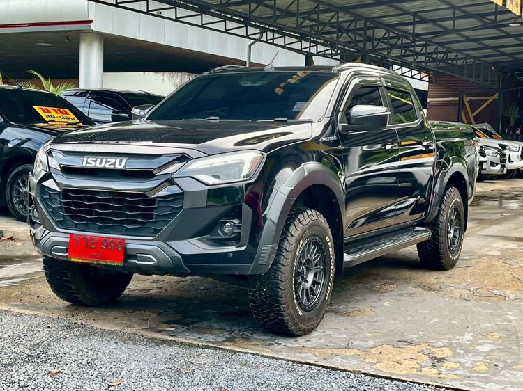 Isuzu D-MAX 2024 3.0 Vcross M 4WD Pickup ดีเซล ไม่ติดแก๊ส เกียร์อัตโนมัติ ดำ