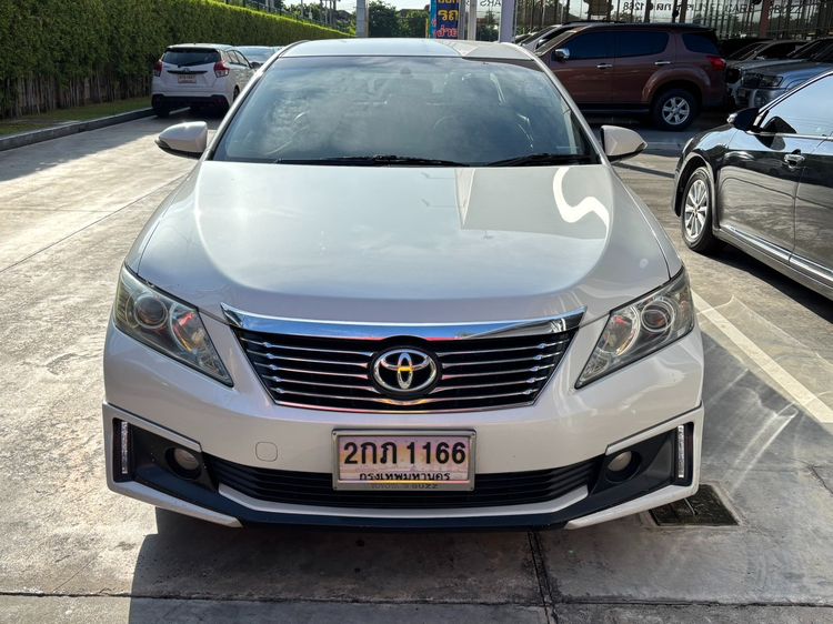 Toyota Camry 2014 2.0 G Extremo Sedan เบนซิน ไม่ติดแก๊ส เกียร์อัตโนมัติ ขาว รูปที่ 2