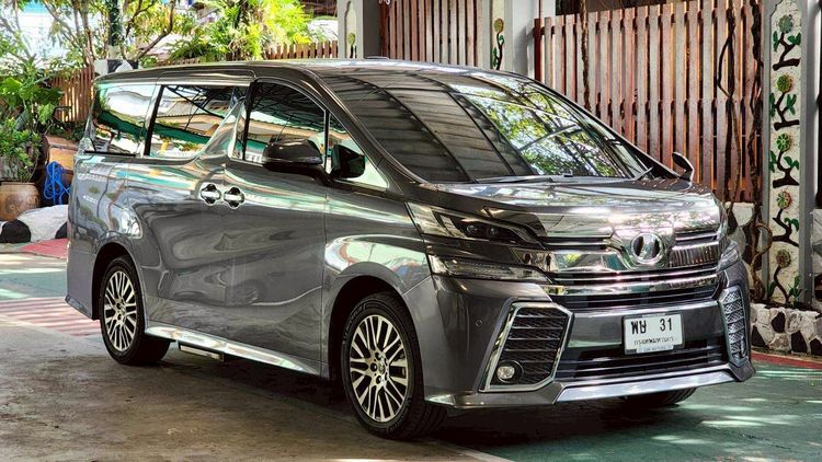 Toyota Vellfire 2017 2.5 Z G Edition Utility-car เบนซิน เกียร์อัตโนมัติ เทา รูปที่ 4
