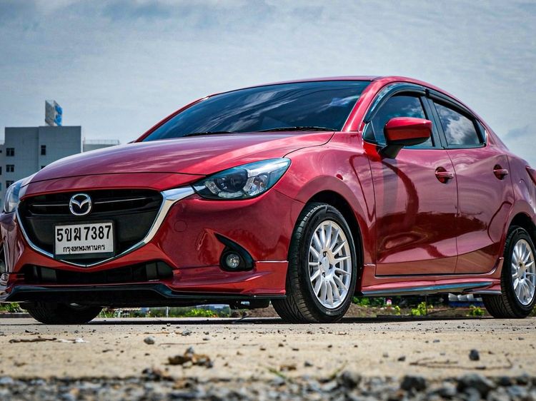 Mazda Mazda 2 2016 1.3 High Plus Sedan เบนซิน เกียร์อัตโนมัติ แดง