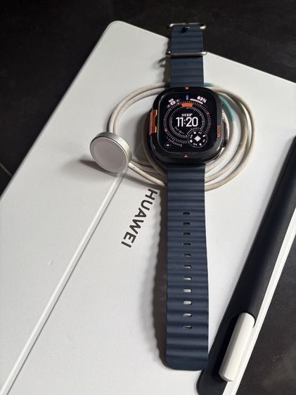 ￼Apple Watch Ultra 2 GPS+Cellular Titanium Case สาย Ocean รูปที่ 2