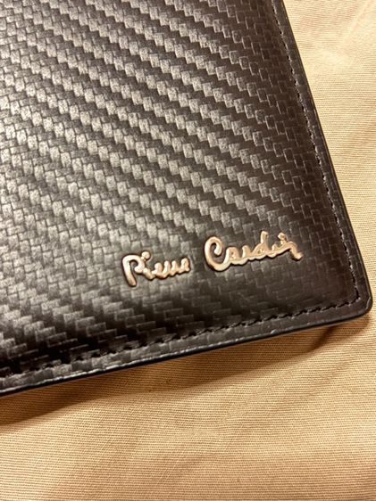 ชาย ดำ หนังแท้ อื่นๆ กระเป๋าสตางค์ลายเคฟลาร์ piae Cardin ของแท้
