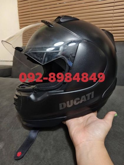 ขาย หมวกกันน็อค Ducati เเบรนAral snell Rapide-IR ไซด์ ขนาด 57.58 cm. ระบายอากาศได้ดี นวมภายในกระชับ สภาพดี ของเเท้100%นัดรับลำลูกกาคลองสี่ รูปที่ 2