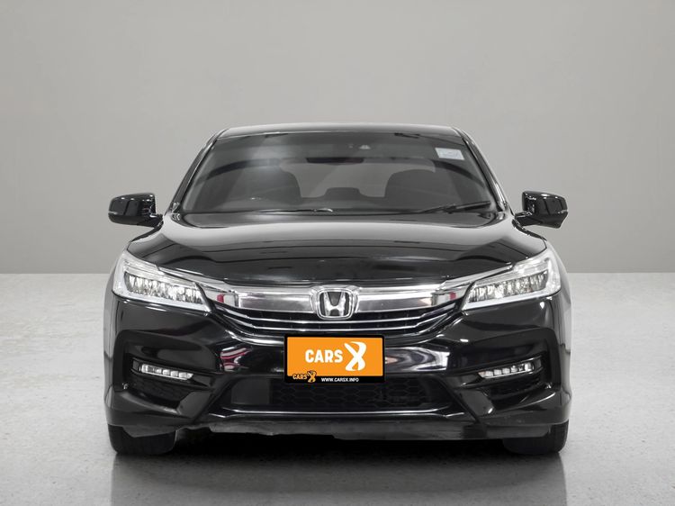 Honda Accord 2017 2.0 Hybrid Tech Sedan ไฮบริด ไม่ติดแก๊ส เกียร์อัตโนมัติ ดำ รูปที่ 2