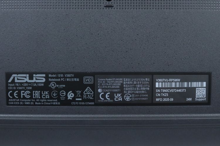 ASUS VIVOBOOK 16 Core 5 210H.RTX4050 RAM16.512GB รูปที่ 13