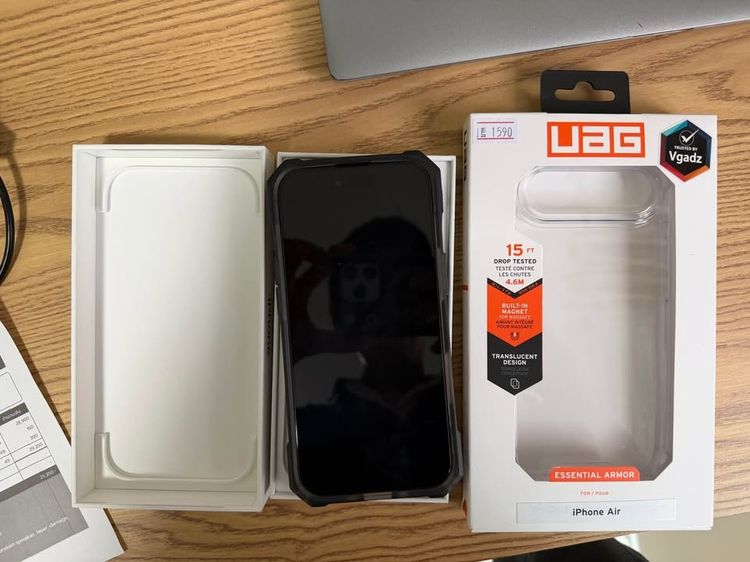 Iphone Air สีดำ 256GB แบต 100 สายชาร์จอุปกรณ์ครบ รูปที่ 4