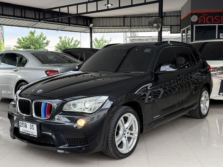 BMW X1 2015 2.0 sDrive18i M Sport Utility-car เบนซิน ไม่ติดแก๊ส เกียร์อัตโนมัติ ดำ รูปที่ 2