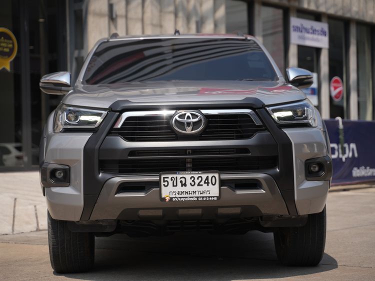 Toyota Hilux Revo 2023 Double Cab 2.4 Mid Prerunner Pickup ดีเซล ไม่ติดแก๊ส เกียร์อัตโนมัติ บรอนซ์เงิน รูปที่ 3