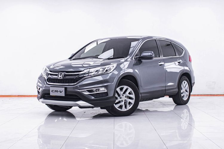 Honda CR-V 2015 2.0 E 4WD Utility-car เบนซิน ไม่ติดแก๊ส เกียร์อัตโนมัติ เทา