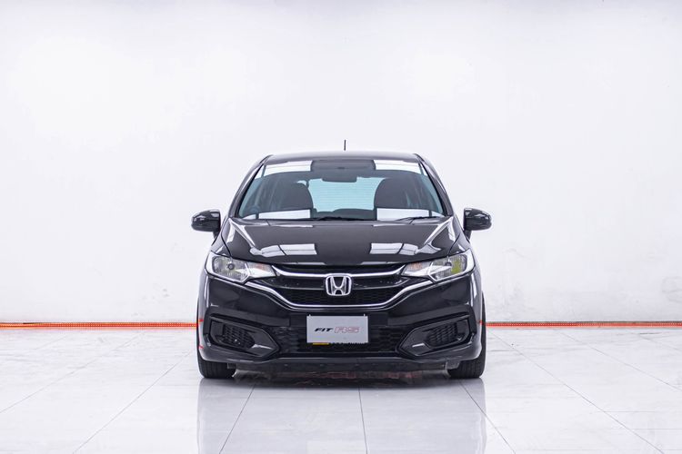Honda Jazz 2018 1.5 S Sedan เบนซิน ไม่ติดแก๊ส เกียร์ธรรมดา ดำ รูปที่ 4