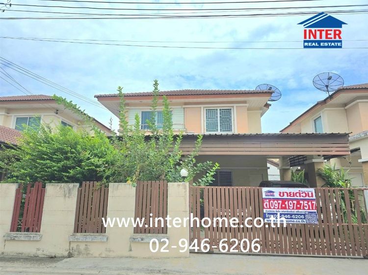 บ้านเดี่ยว 2 ชั้น 54 ตร.ว. หมู่บ้านศรีเทพไทย พาร์ควิลล์ ซอยบ้านปากคลองสำโรงเก่าซอย1 ถนนบางนา-ตราด ถนนซอยวัดนาเกลือ บางปะกง ฉะเชิงเทรา รูปที่ 4