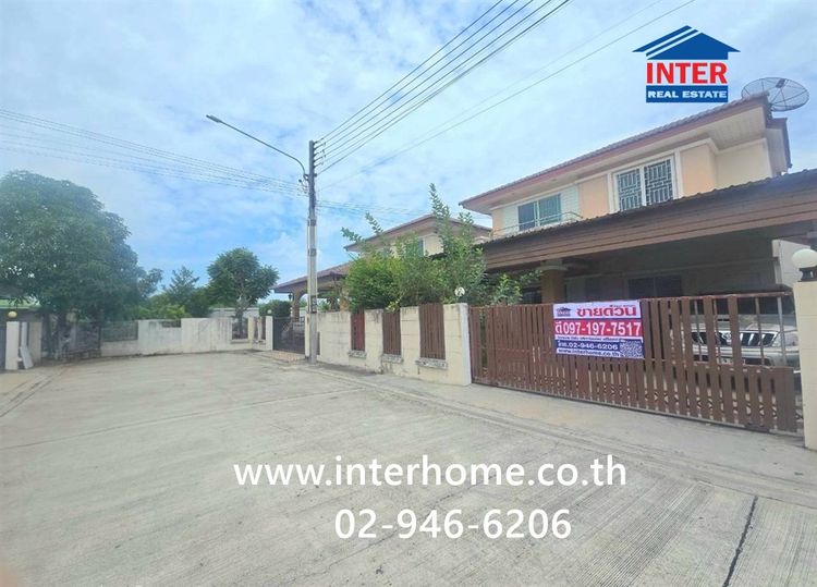 บ้านเดี่ยว 2 ชั้น 54 ตร.ว. หมู่บ้านศรีเทพไทย พาร์ควิลล์ ซอยบ้านปากคลองสำโรงเก่าซอย1 ถนนบางนา-ตราด ถนนซอยวัดนาเกลือ บางปะกง ฉะเชิงเทรา รูปที่ 3