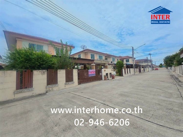 บ้านเดี่ยว 2 ชั้น 54 ตร.ว. หมู่บ้านศรีเทพไทย พาร์ควิลล์ ซอยบ้านปากคลองสำโรงเก่าซอย1 ถนนบางนา-ตราด ถนนซอยวัดนาเกลือ บางปะกง ฉะเชิงเทรา รูปที่ 2