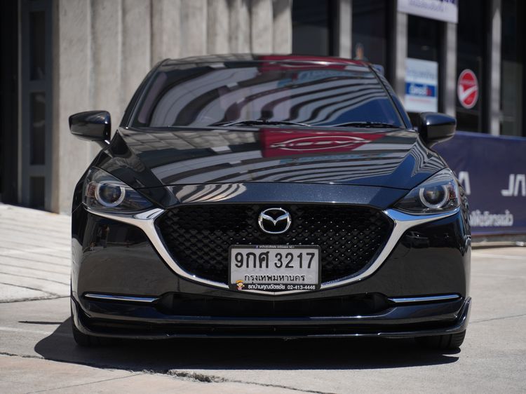 Mazda Mazda 2 2019 1.3 S Sedan เบนซิน ไม่ติดแก๊ส เกียร์อัตโนมัติ ดำ รูปที่ 4
