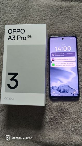 OPPO a3 pro 5g ram 8+4 rom 256 สเปคแรงๆ ไม่ติดล็อคใดๆทั้งสิ้น สภาพเครื่องสวย อุปกรณ์ครบกล่อง