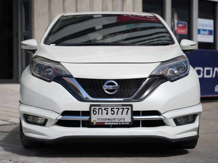 Nissan Note 2017 1.2 VL Sedan เบนซิน ไม่ติดแก๊ส เกียร์อัตโนมัติ ขาว รูปที่ 4