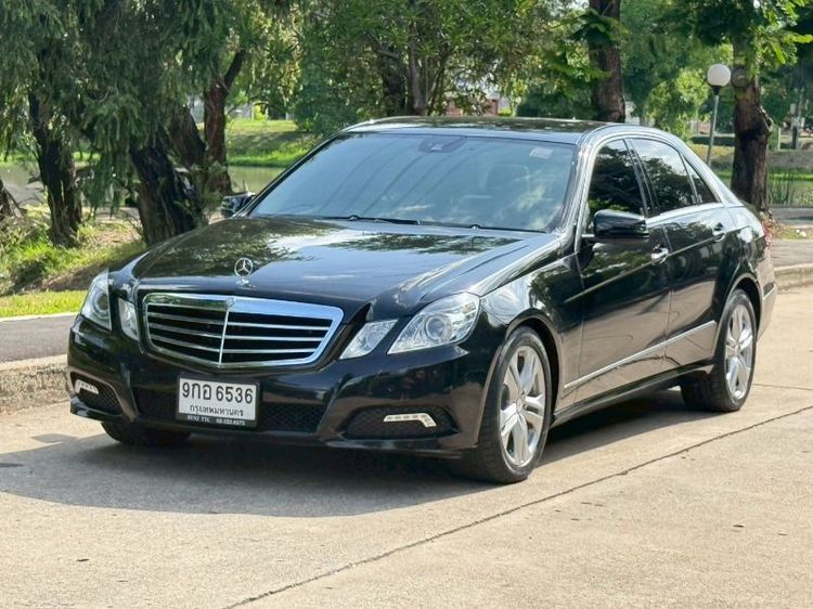 Mercedes-Benz E-Class 2009 E300 Sedan เบนซิน ไม่ติดแก๊ส เกียร์อัตโนมัติ ดำ รูปที่ 3