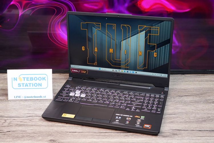Asus TUF Gaming A15 Ryzen7-170 RTX3050(4GB) RAM16 SSD512GB จอ15.6นิ้ว FHD 144Hz เกมมิ่งรุ่นใหม่ สเปคแรง ครบกล่องประกันศูนย์2028 ขายเพียง 24, รูปที่ 4