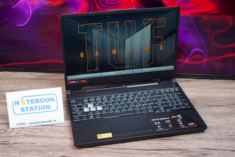 Asus TUF Gaming A15 Ryzen7-170 RTX3050(4GB) RAM16 SSD512GB จอ15.6นิ้ว FHD 144Hz เกมมิ่งรุ่นใหม่ สเปคแรง ครบกล่องประกันศูนย์2028 ขายเพียง 24, รูปที่ 3