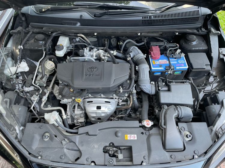 Toyota Yaris ATIV 2024 1.2 Smart Sedan เบนซิน ไม่ติดแก๊ส เกียร์อัตโนมัติ ดำ รูปที่ 2