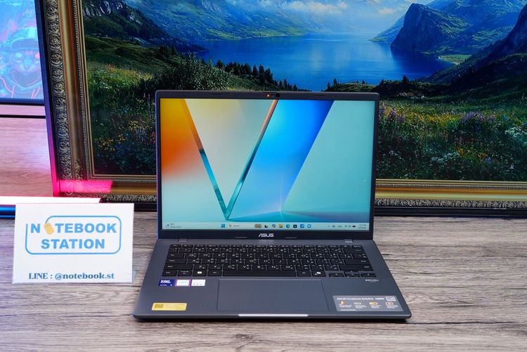 Asus Vivobook S14 IntelCoreUltra5-225H Ram16 SSD512GB จอ14 FHD+ สเปคสูงจอสวย ทำงานเก่ง มีAIBoost มีคีย์บอร์ดไฟ บางเบาเหมาะแก่การพกพา ขายเพีย รูปที่ 3