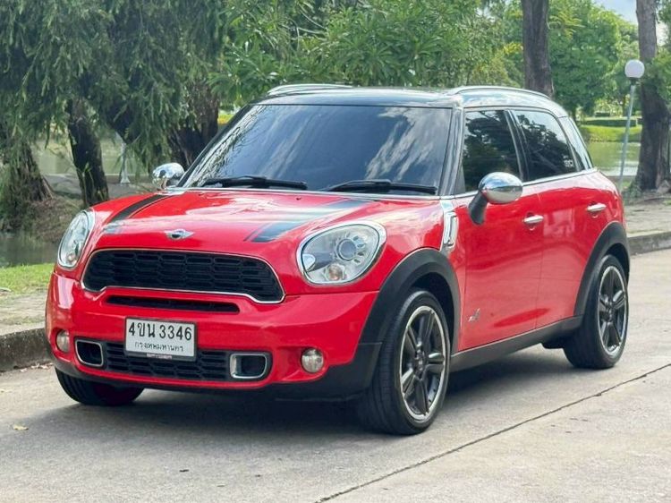 Mini COUNTRYMAN 2012 1.6 S ALL4 4WD Sedan เบนซิน ไม่ติดแก๊ส เกียร์อัตโนมัติ แดง รูปที่ 3