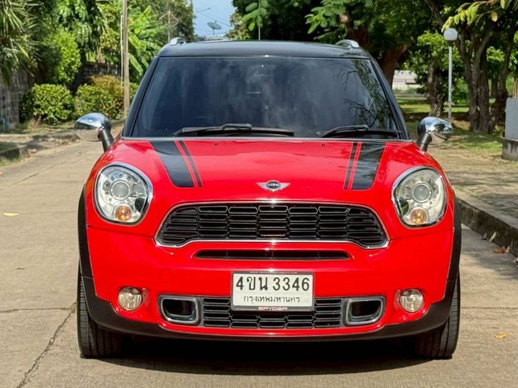 Mini COUNTRYMAN 2012 1.6 S ALL4 4WD Sedan เบนซิน ไม่ติดแก๊ส เกียร์อัตโนมัติ แดง รูปที่ 2