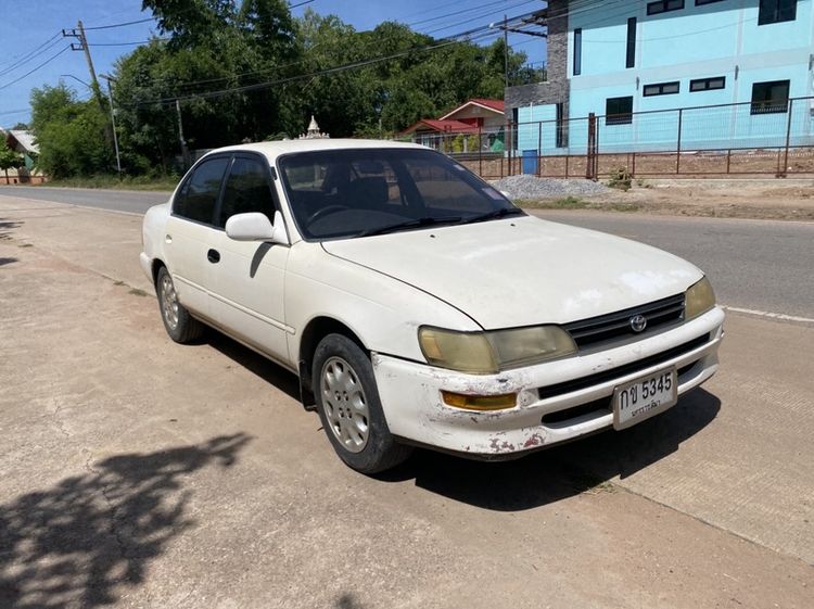 Toyota Corolla 1993 1.5 GXi Sedan ดีเซล เกียร์อัตโนมัติ ขาว รูปที่ 3