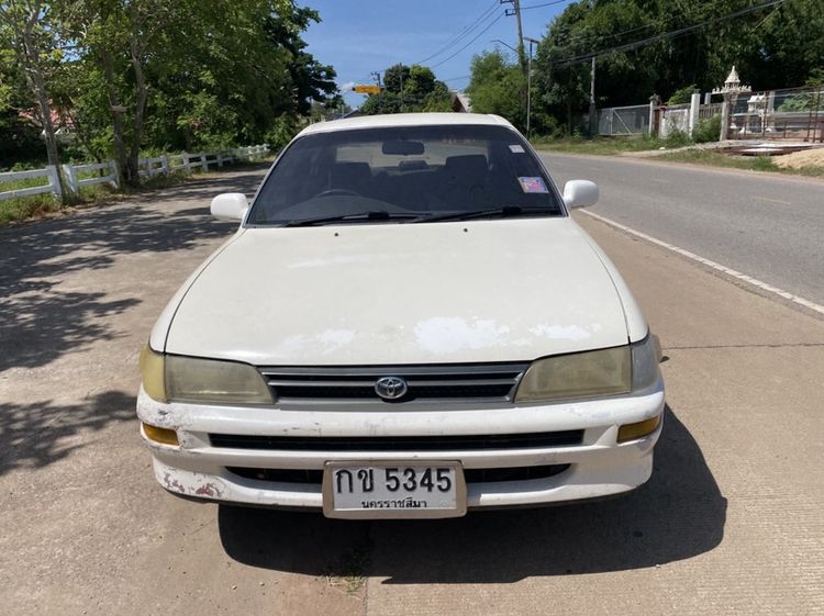 Toyota Corolla 1993 1.5 GXi Sedan ดีเซล เกียร์อัตโนมัติ ขาว รูปที่ 2