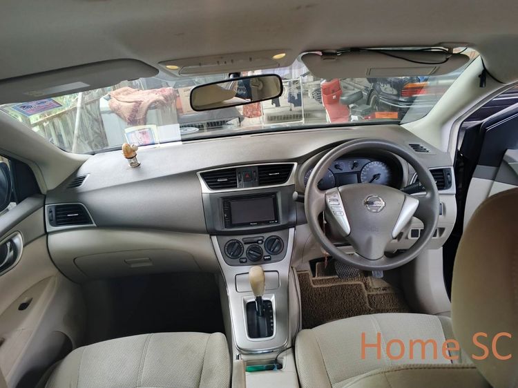 Nissan Sylphy 2013 1.6 E Sedan เบนซิน ไม่ติดแก๊ส เกียร์อัตโนมัติ ดำ รูปที่ 4