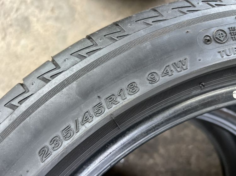 **ยาง Bridgestone T005A 235/45/18 ปี22/23 คู่ 1500 บาท ! รูปที่ 6