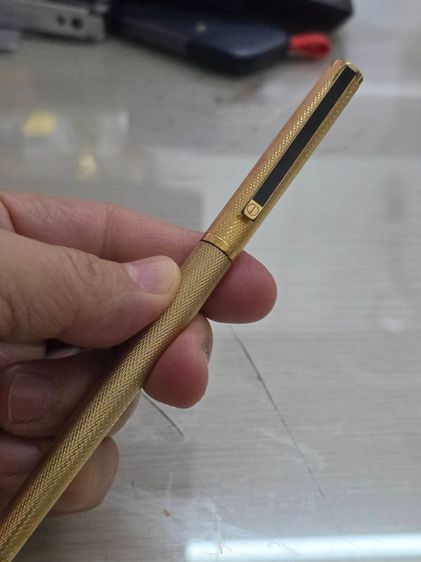 Alfred Dunhill Gemline Fountain Pen หัวทอง 18K-750 พร้อมกล่อง รูปที่ 7
