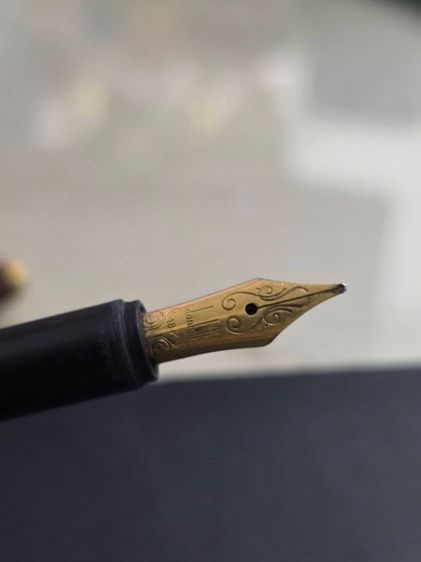 Alfred Dunhill Gemline Fountain Pen หัวทอง 18K-750 พร้อมกล่อง รูปที่ 4