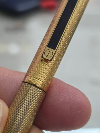 Alfred Dunhill Gemline Fountain Pen หัวทอง 18K-750 พร้อมกล่อง รูปที่ 6