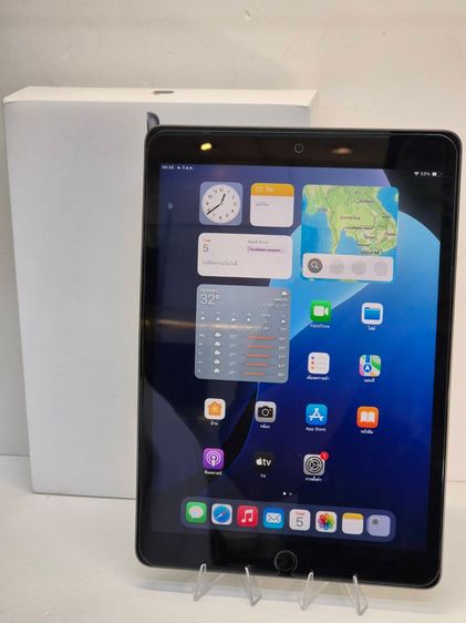 Apple 64 GB iPad Gen 9 Wi-Fi 64GB Space Gray เครื่องศูนย์ไทย สุขภาพแบต 100 เครื่องสภาพใหม่
