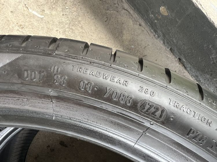 **ยาง Pirelli P.Zero(RunFlat)255/35/19 ปี21 คู่ 1600 บาท สภาพดี ไม่ปะ!! รูปที่ 8